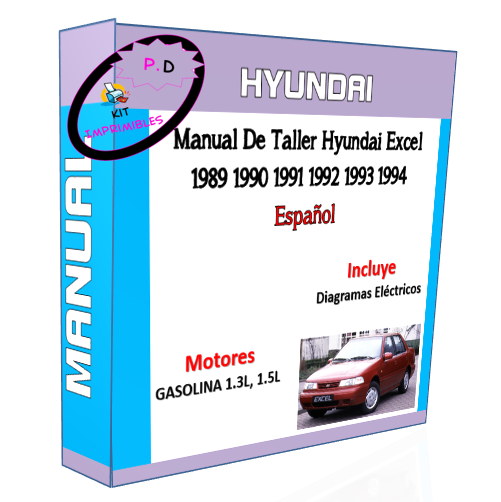 Hyundai Excel Workshop Manual 1989 1990 1991 1992 1993 1994