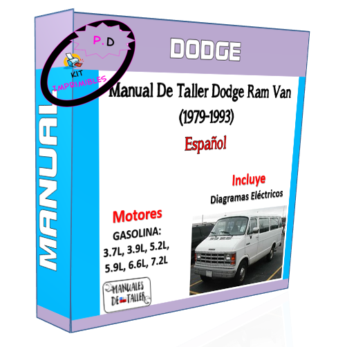 Manual De Taller Dodge Ram Van (1979-1993) Español
