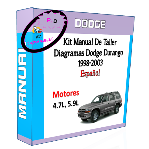 Manual De Taller Y Diagramas Dodge Durango 1998-2003 Español