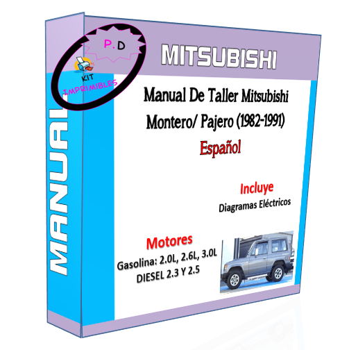 Manual De Taller Mitsubishi Montero/ Pajero (1982-1991) Esp.
