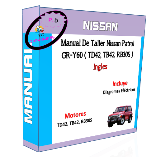 Workshop Manual Nissan Patrol GR-Y60 (TD42, TB42, RB30S)