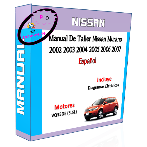 Nissan Murano Workshop Manual 2002 2003 2004 2005 2006 2007
