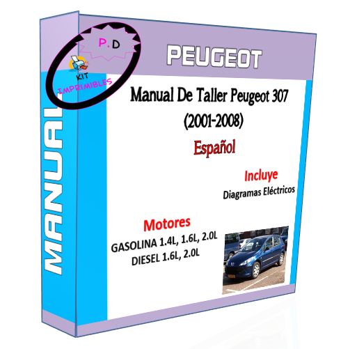 Peugeot 307 (2001-2008) Workshop Manual English