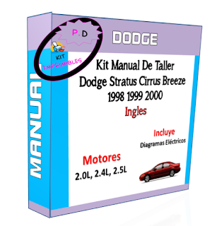 Dodge Stratus Cirrus Breeze Workshop Manual 1998 1999 2000