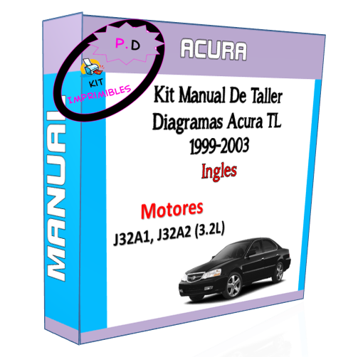 Workshop Manual Diagrams Acura Tl 1999-2003