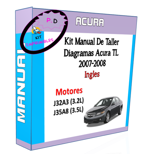 Workshop Manual Electrical Diagrams Acura Tl 2007-2008