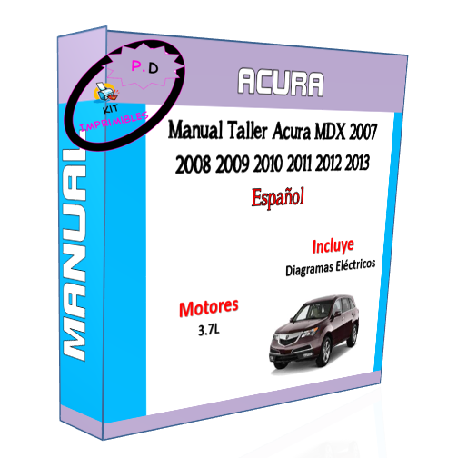 Manual Taller Acura MDX 2007 2008 2009 2010 2011 2012 2013