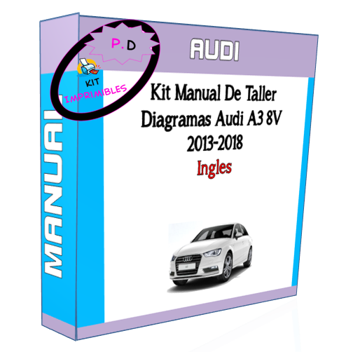 Workshop Manual Diagrams Audi A3 8v 2013-2018