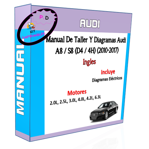 Workshop Manual And Diagrams Audi A8 / S8 (2010-2017) English