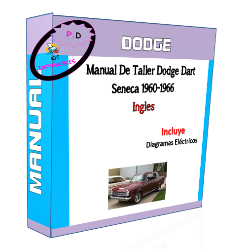 Dodge Dart Seneca Workshop Manual 1960-1966 English