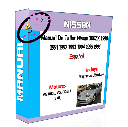 Workshop Manual Nissan 300zx 1990 1991 1992 1993 1994 1995-96