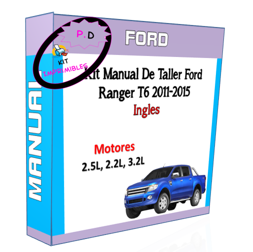 Workshop Manual Ford Ranger T6 2011-2015
