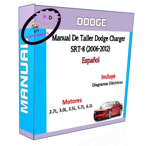 Workshop Manual And Dodge Charger SRT-8 (2006-2012) Spanish