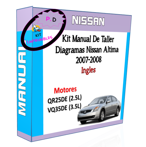 Manual De Taller Y Diagramas Nissan Altima 2007-2008