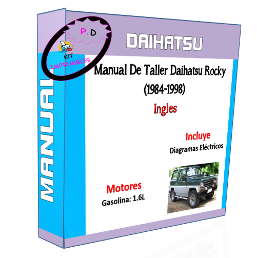 Daihatsu Rocky Workshop Manual (1984-1998) In English