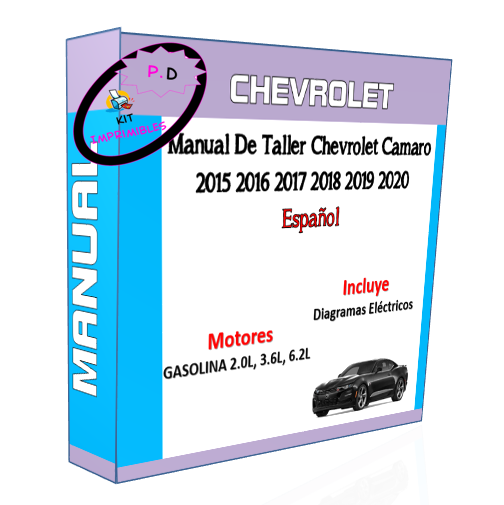Manual Taller Chevrolet Camaro 2015 2016 2017 2018 2019 2020