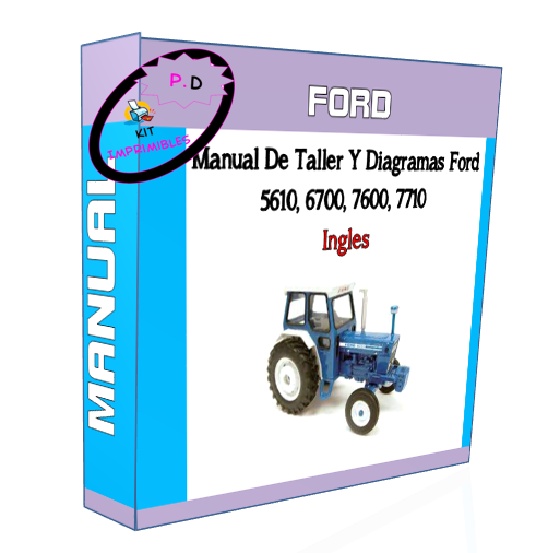 Workshop Manual and Diagrams Ford 5610, 6700, 7600, 7710