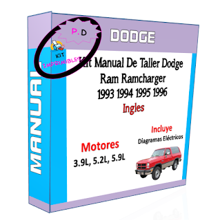 Dodge Ram Ramcharger Workshop Manual 1993 1994 1995 1996