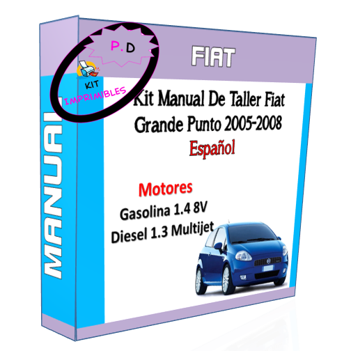 Workshop Manual Fiat Grande Punto 2005 2006 2007 2008 English