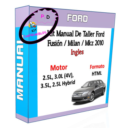 Manual De Taller Ford Fusion / Milan / Mkz 2010 2011 2012