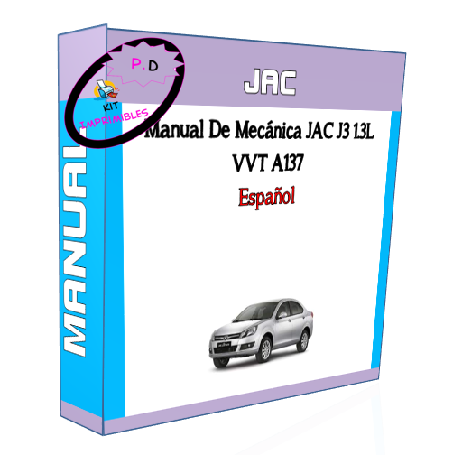JAC J3 1.3L VVT A137 Mechanics Manual In Spanish