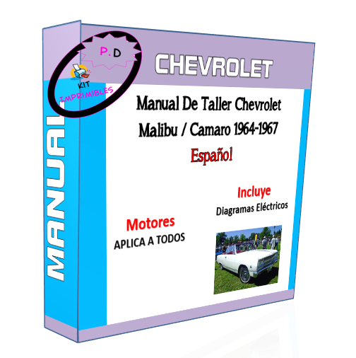 Chevrolet Malibu / Camaro 1964-1967 Workshop Manual Spanish