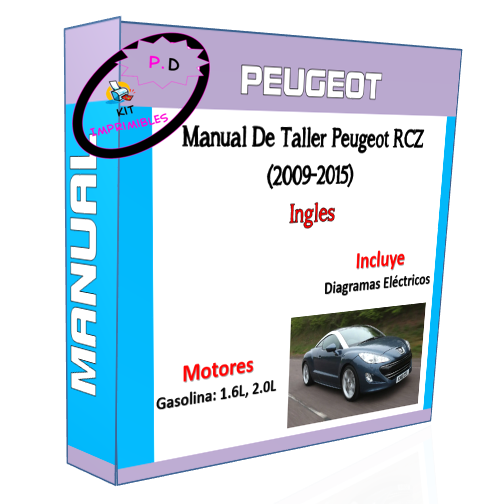 Peugeot Rcz Workshop Manual (2009-2015) In English