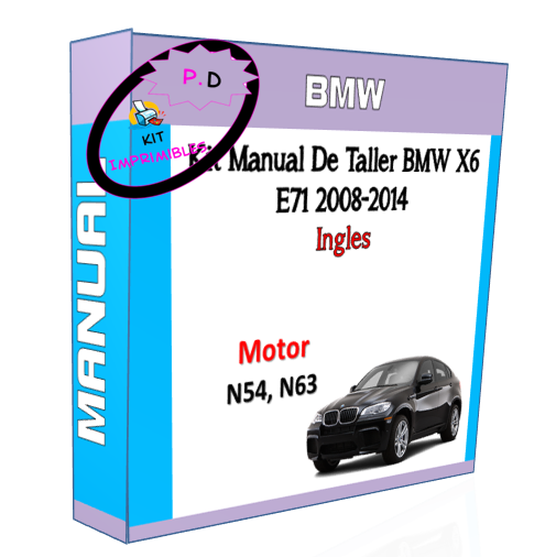 Workshop Manual Bmw X6 E71 2008 2009 2010 2011 2012 2013 2014
