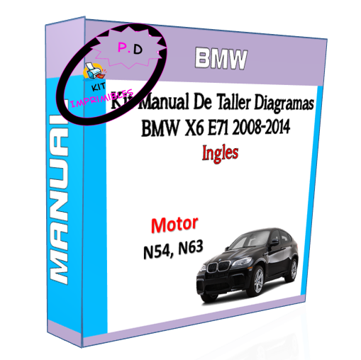 Workshop Manual And Diagrams Bmw X6 E71 2008-2014