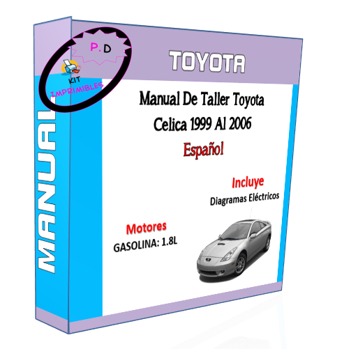 Toyota Celica Workshop Manual 1999 To 2006 In Spanish