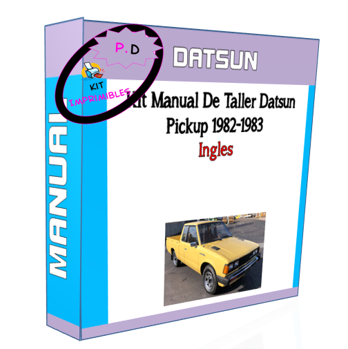 Datsun Pickup 1982-1983 Workshop Manual
