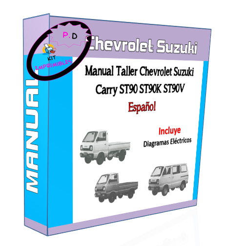 Workshop Manual Chevrolet Suzuki Carry ST90 ST90K ST90V Esp