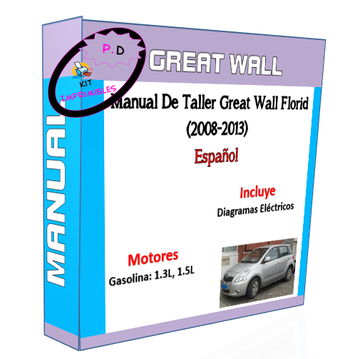 Great Wall Florid Workshop Manual (2008-2013) Spanish