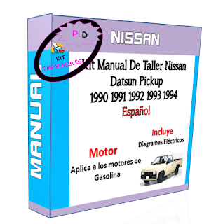 Nissan Datsun Pickup Workshop Manual 1990 1991 1992 1993 1994