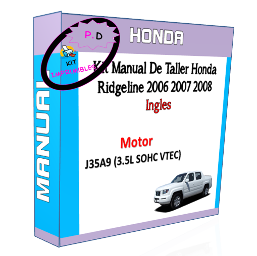 Honda Ridgeline Workshop Manual 2006 2007 2008