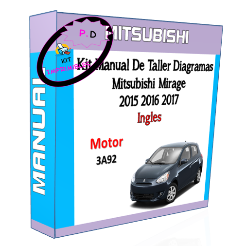 Manual Taller Y Diagramas Mitsubishi Mirage 2015 2016 2017