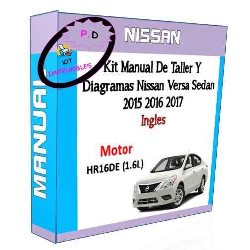 Manual Taller Y Diagramas Nissan Versa Sedan 2015 2016 2017