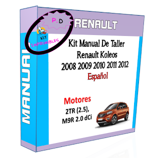 Renault Koleos Workshop Manual 2008 2009 2010 2011 2012