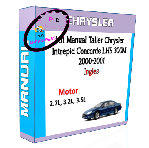 Chrysler Intrepid Concorde Lhs 300m 2000-2001 Workshop Manual