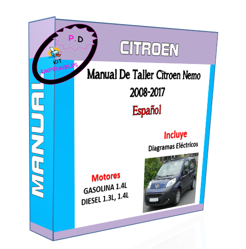 Citroen Nemo Workshop Manual (2008-2017) English