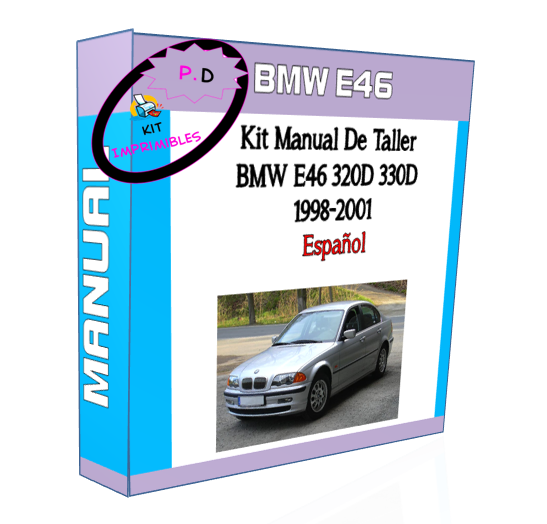 BMW E46 320d 330d (1998-2001) Workshop Manual in English
