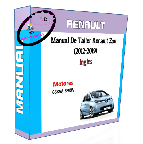 Renault Zoe Workshop Manual (2012-2019) English
