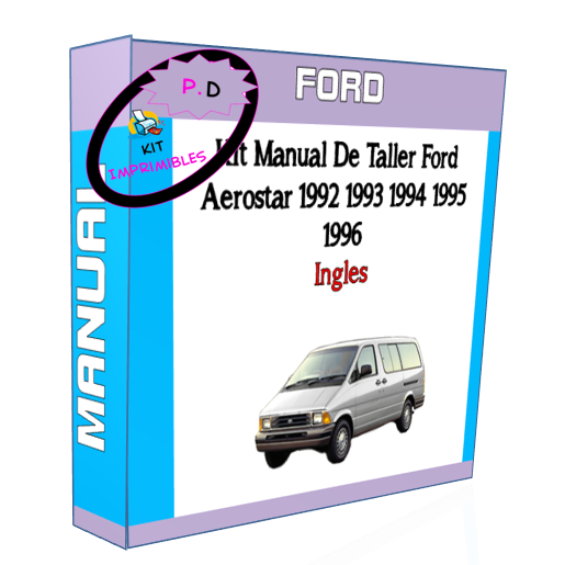 Manual De Taller Ford Aerostar 1992 1993 1994 1995 1996