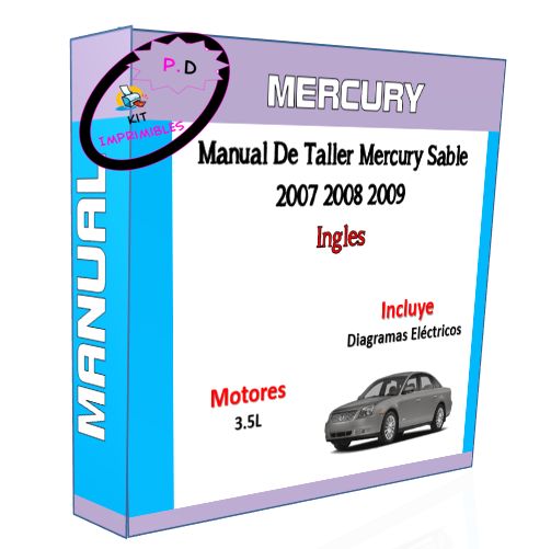 Mercury Sable Workshop Manual 2007 2008 2009 English