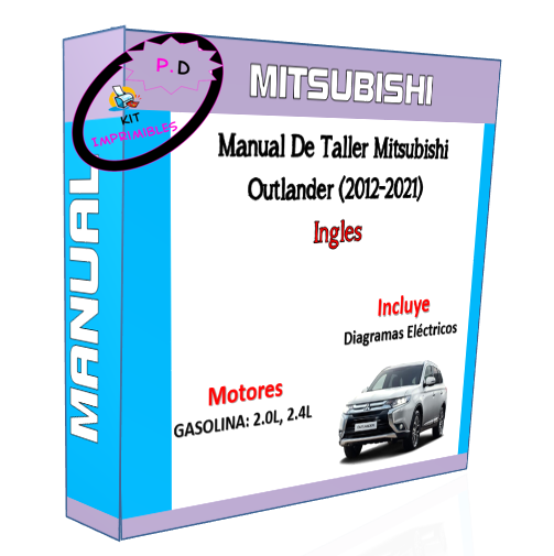 Mitsubishi Outlander Workshop Manual (2012-2021) English