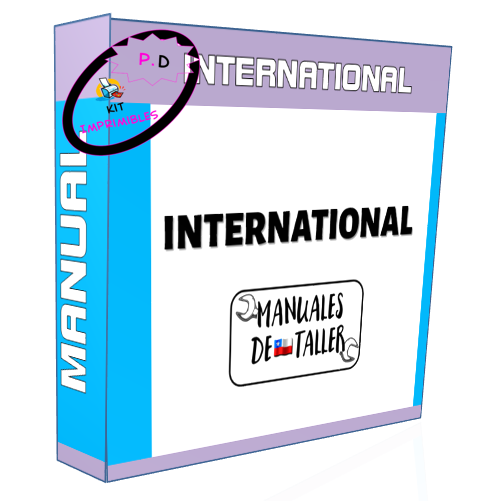 Catálogo de piezas del tractor industrial International 260A