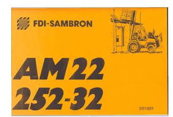Catálogo de repuestos Bobcat Sambron AM22-252-32_551861