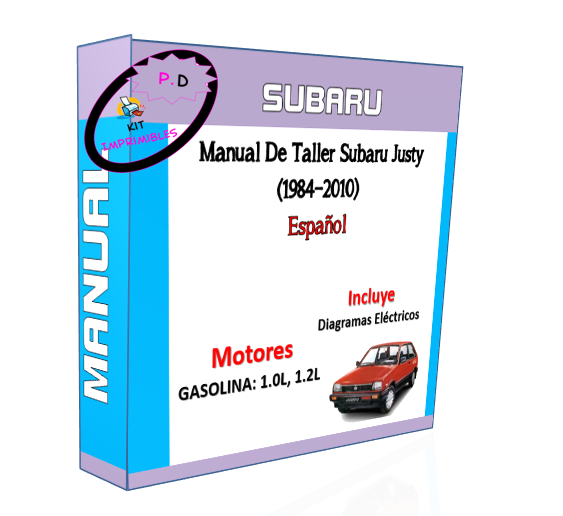 Manual De Taller Subaru Justy (1984 Al 2010) Español