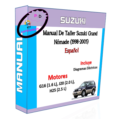 Manual De Taller Suzuki Grand Nomade (1998-2005) Español