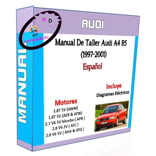 Audi A4 B5 1997-2001 Workshop Manual English